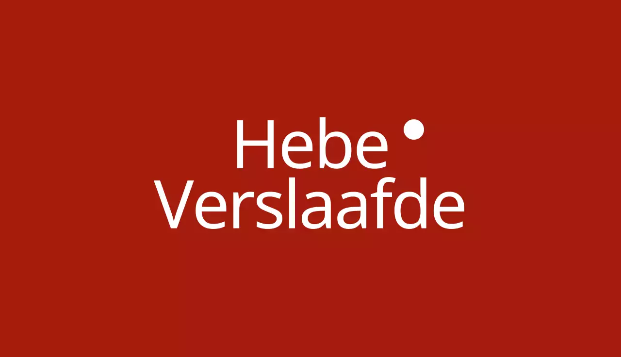 Strakke stijl visitekaartje met donkerrode accenten