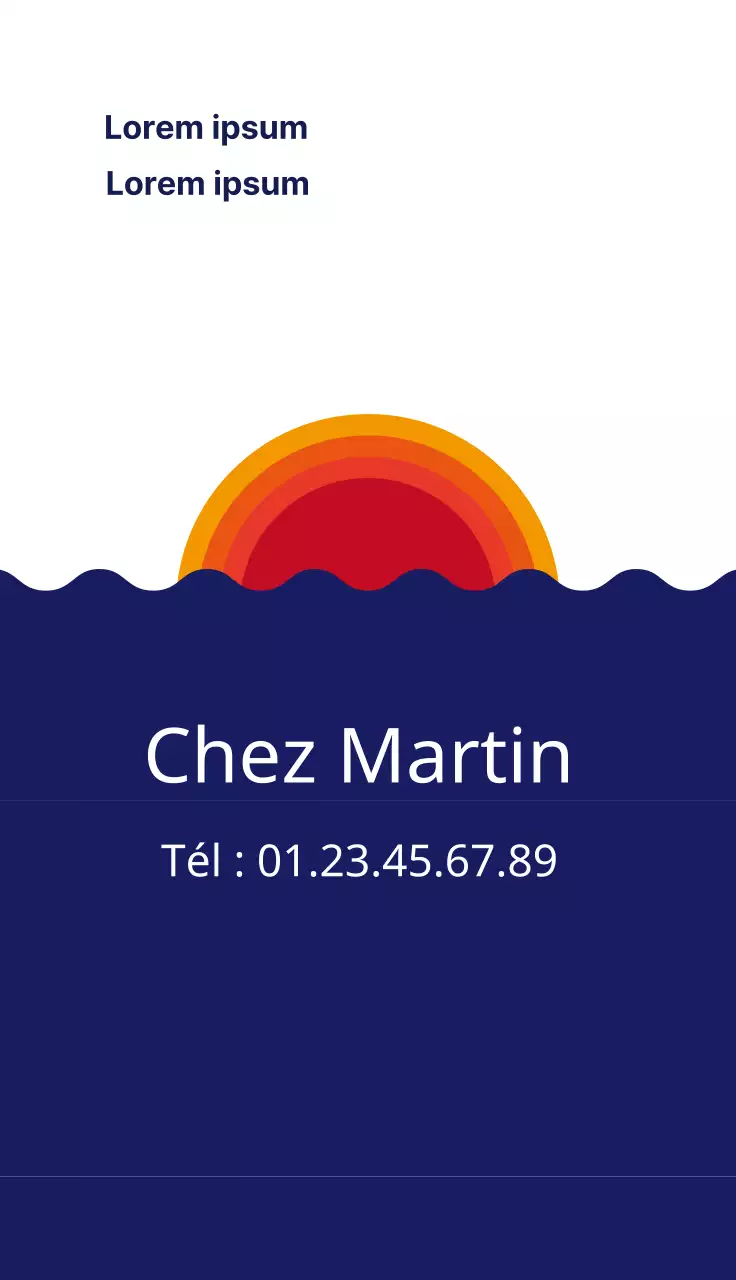 Sashimi de restaurant mignon avec illustration bleue