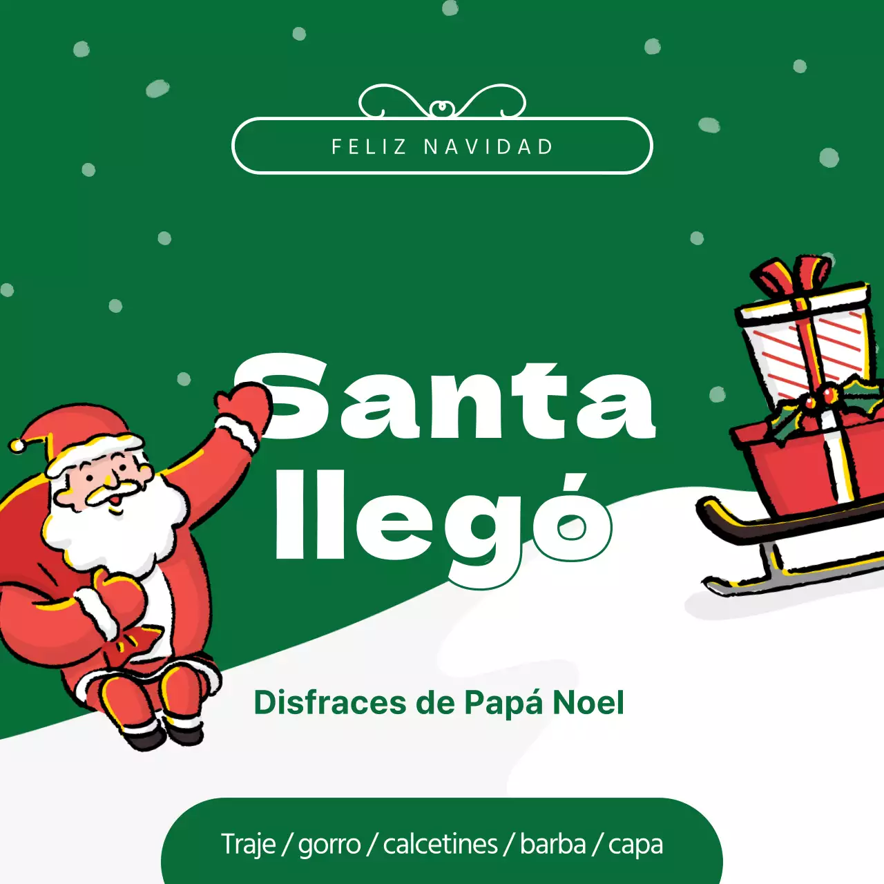 Artículos para fiestas de invierno a la venta en Green Christmas Concepts