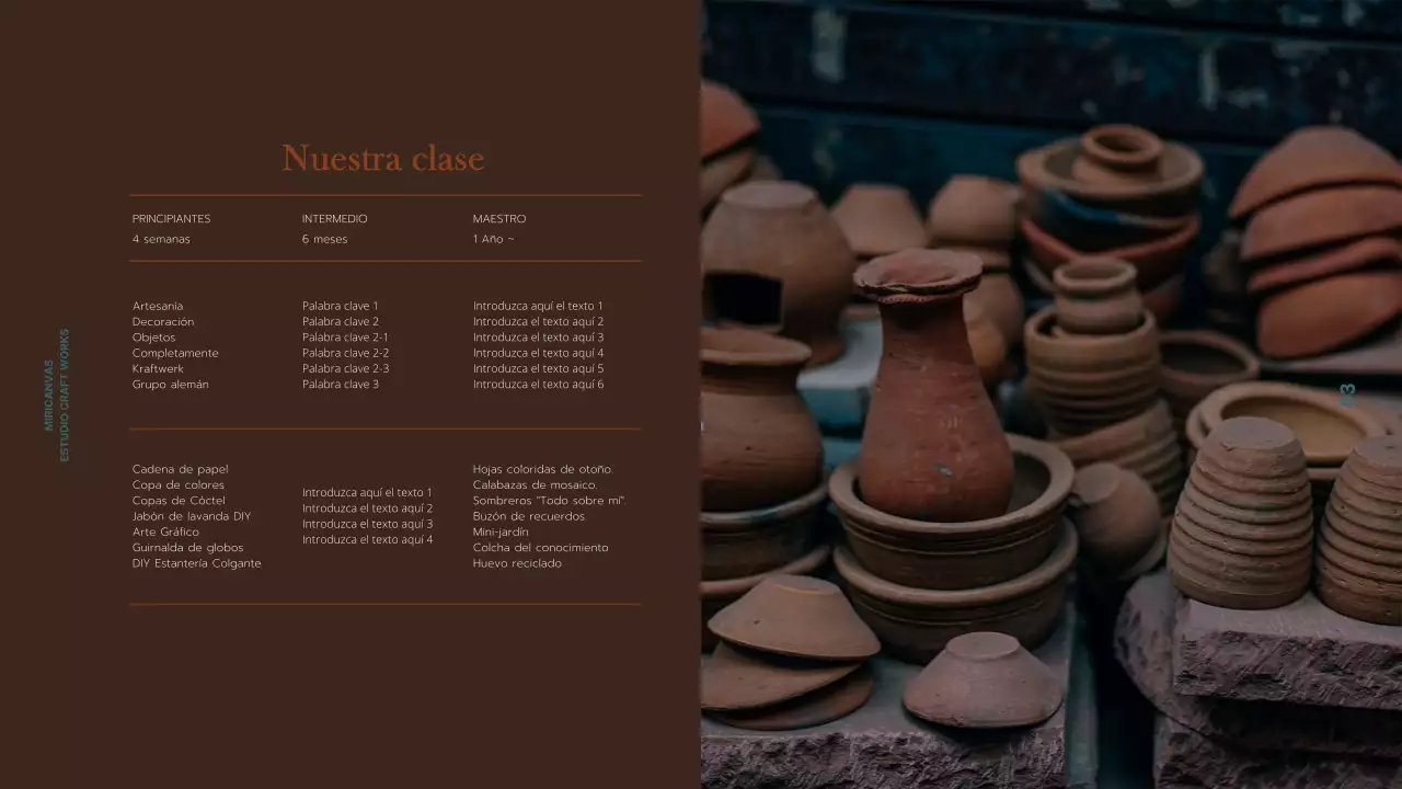 Perfil de la empresa_Artesanía