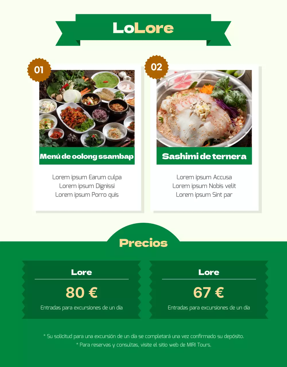 Un viaje abstracto de un día por la historia de las carreras