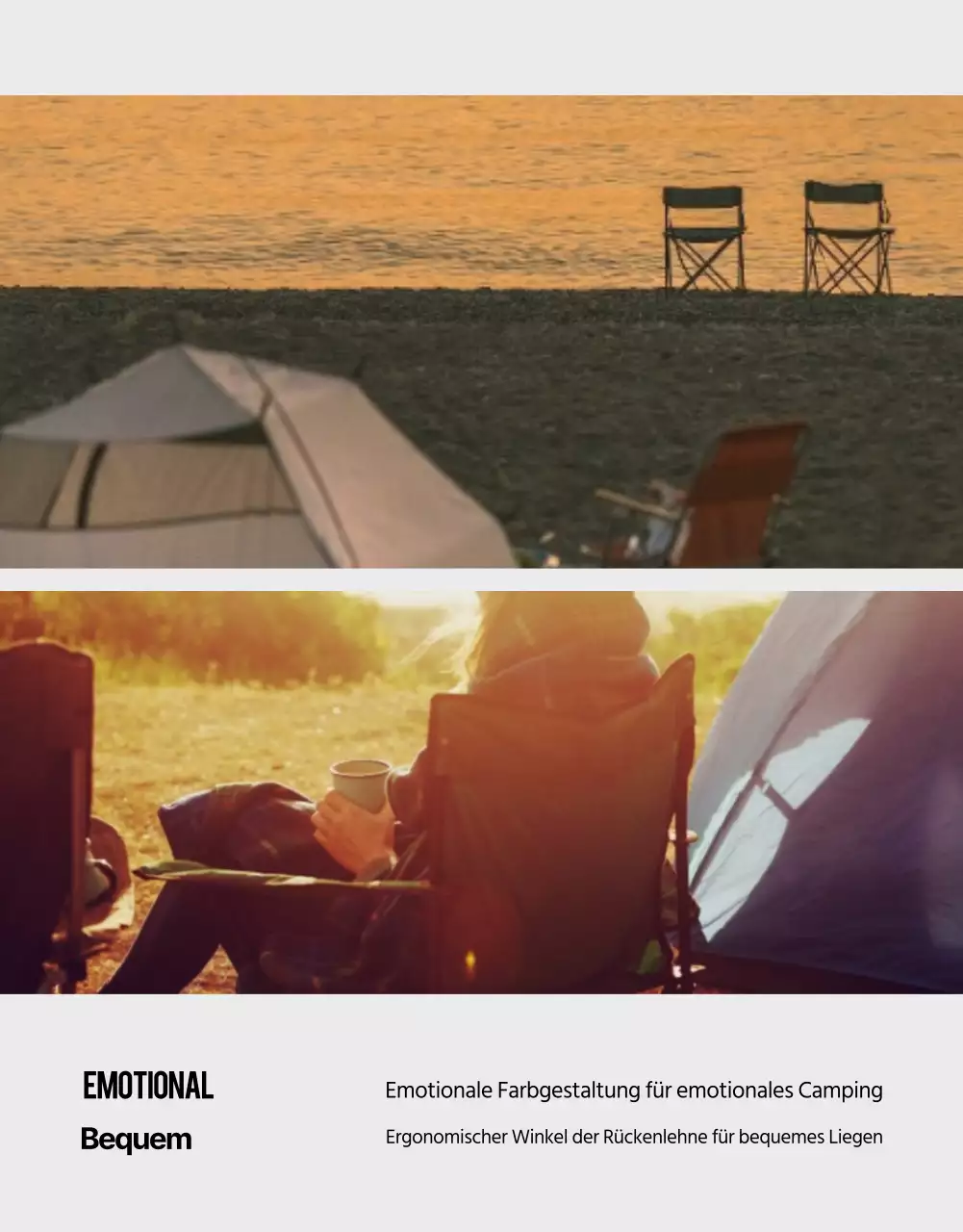 Wie man Campingprodukte mit einem emotionalen Konzept verkauft