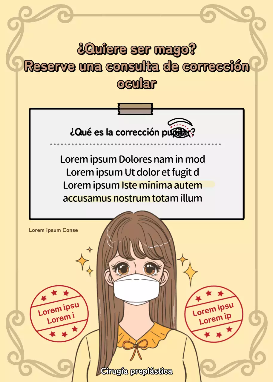 Citas de consulta con descuento y divertidas ilustraciones de dibujos animados