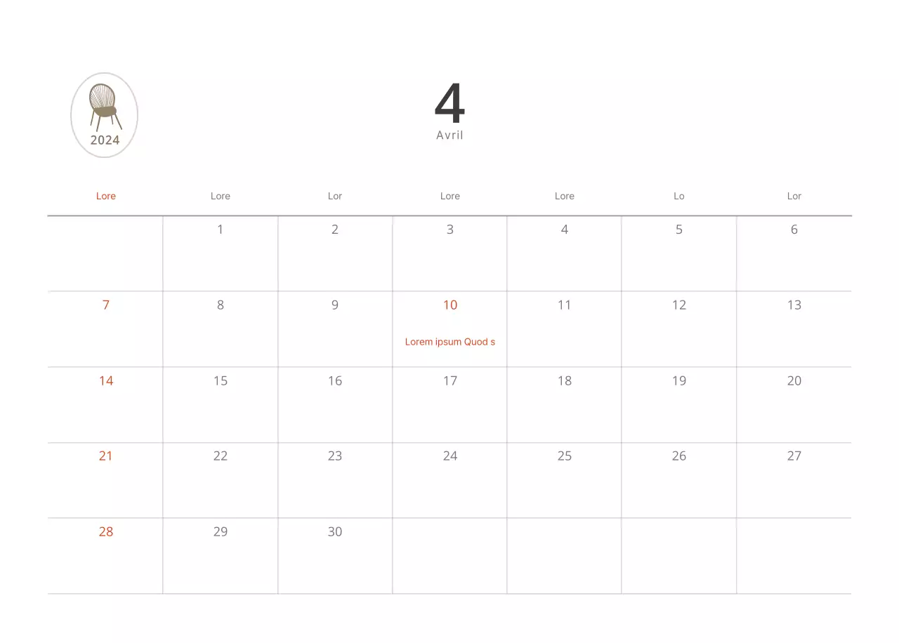 Meubles simples et naturels dans des tons beiges et neutres