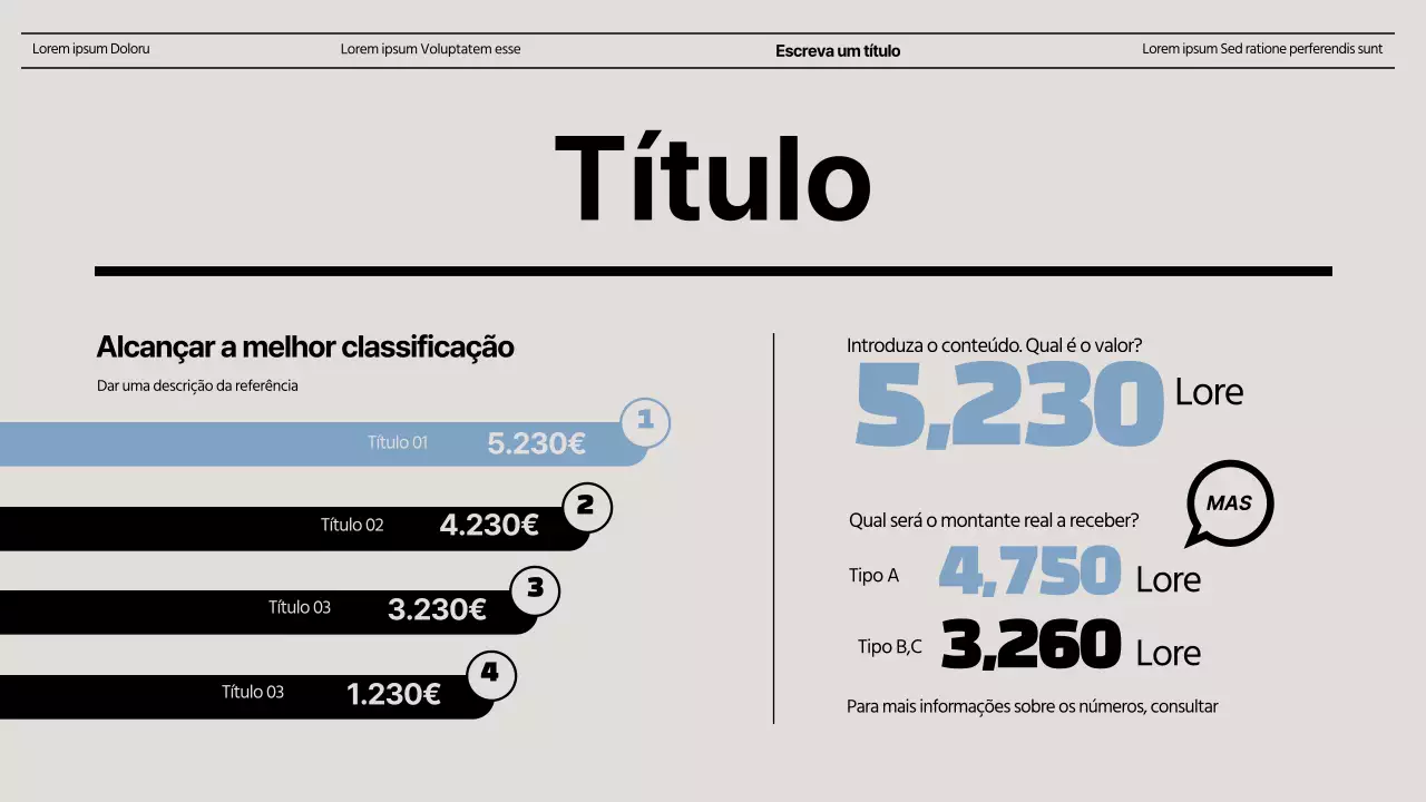 Desenho de gráfico simples com um conceito de jornal