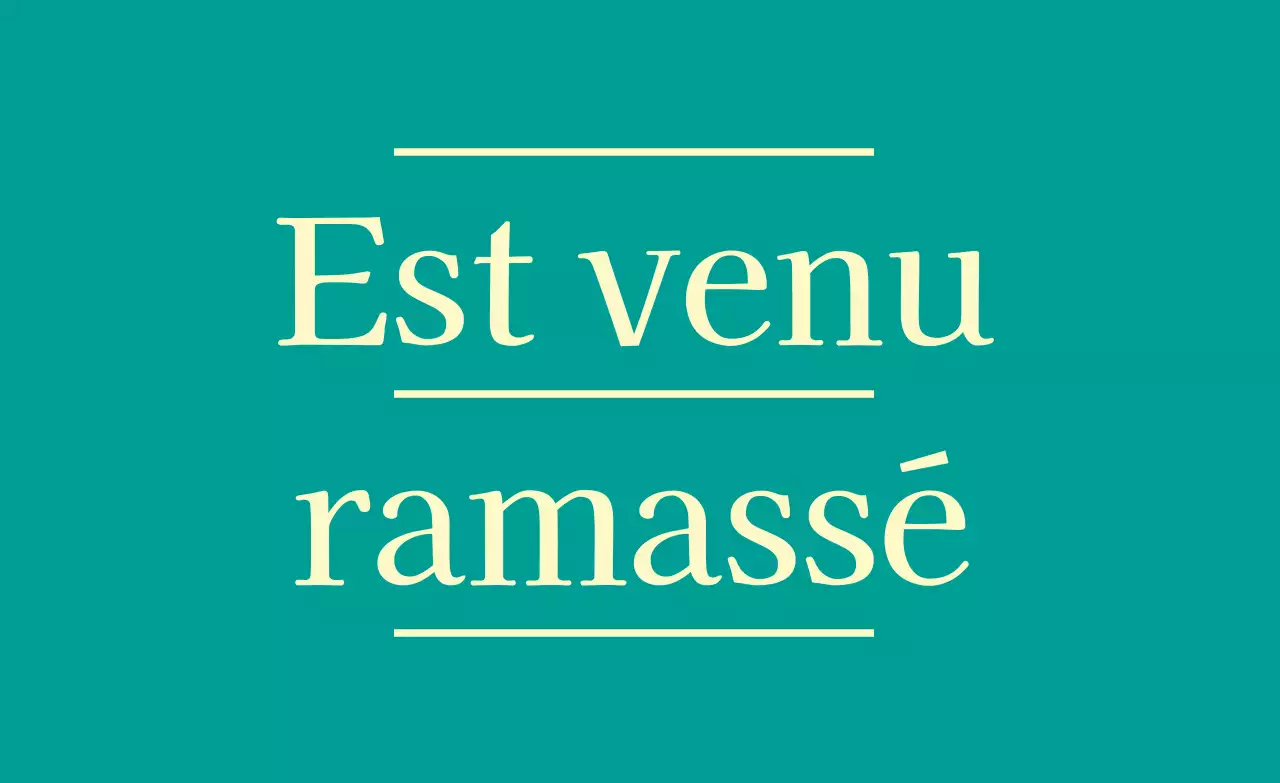 Message simple jaune menthe