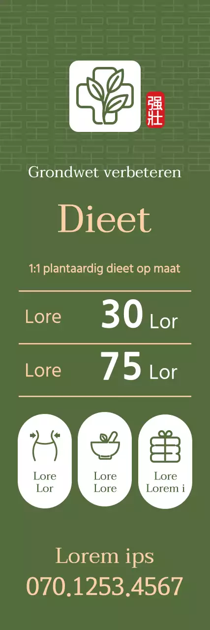 Groene acupunctuur promoten