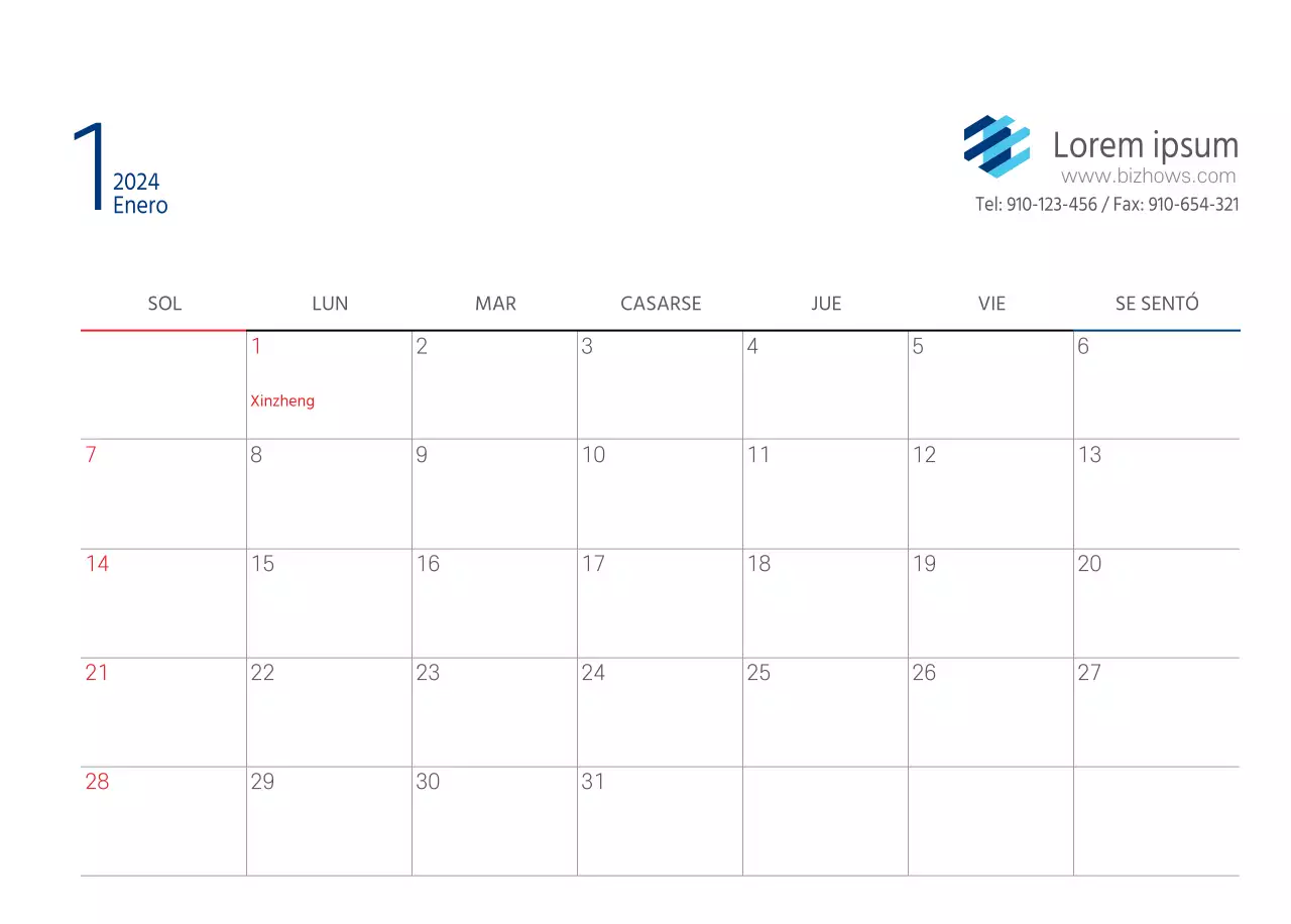 Marina Blanca Hospital Simple