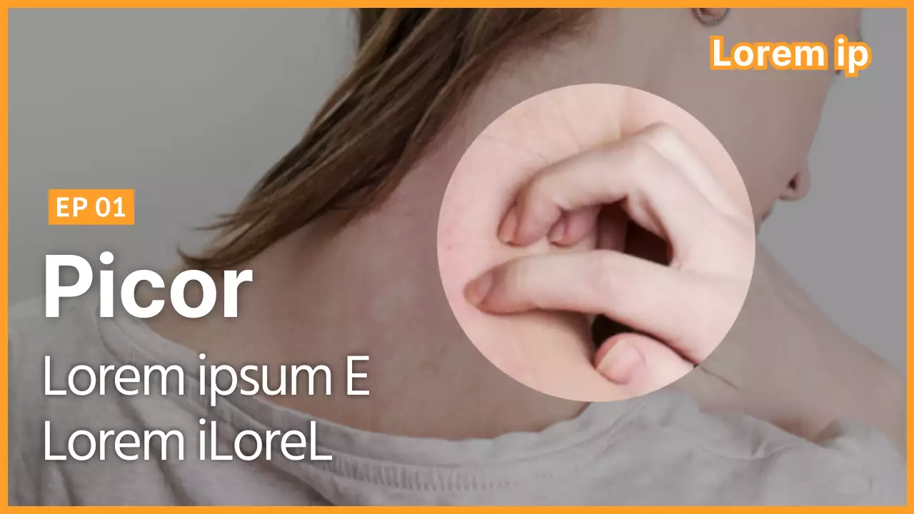 Picazón en las miniaturas de YouTube Orange Simple