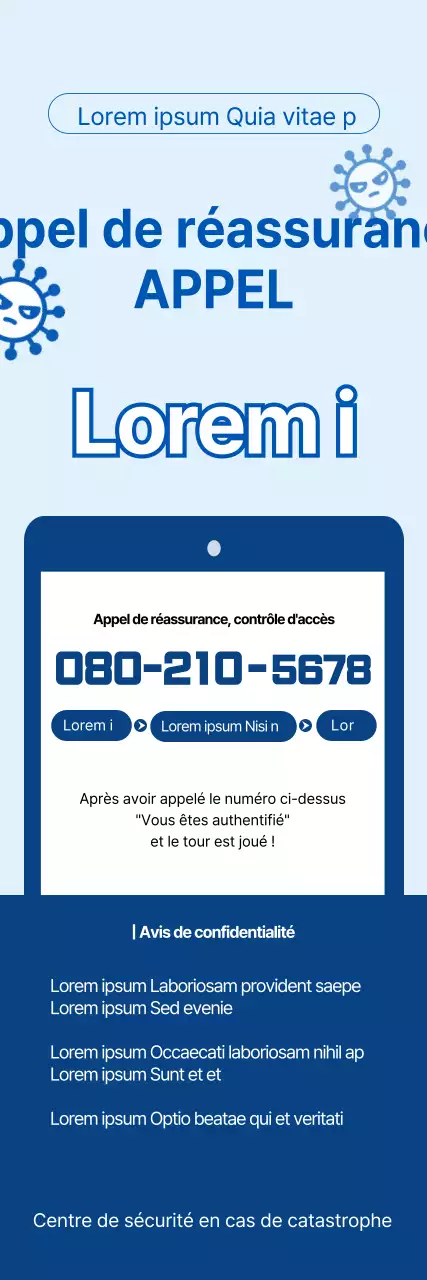 Contrôle d'accès sécurisé aux appels