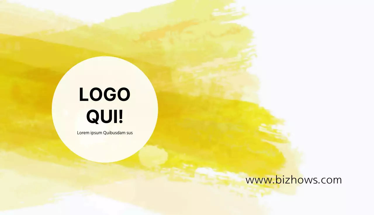 Sfondo giallo dell'acqua