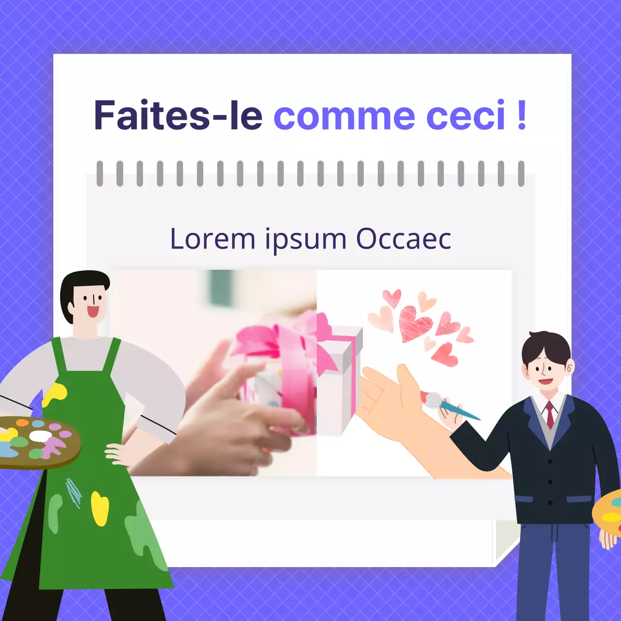 Ducasse World Fair Day CardNews Design