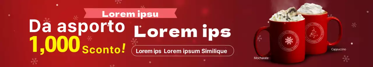 Promuovete il vostro menu natalizio con una foto in rosso