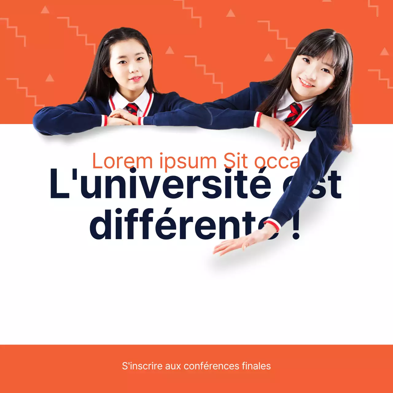 L'université est différente