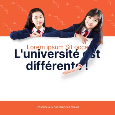 L'université est différente