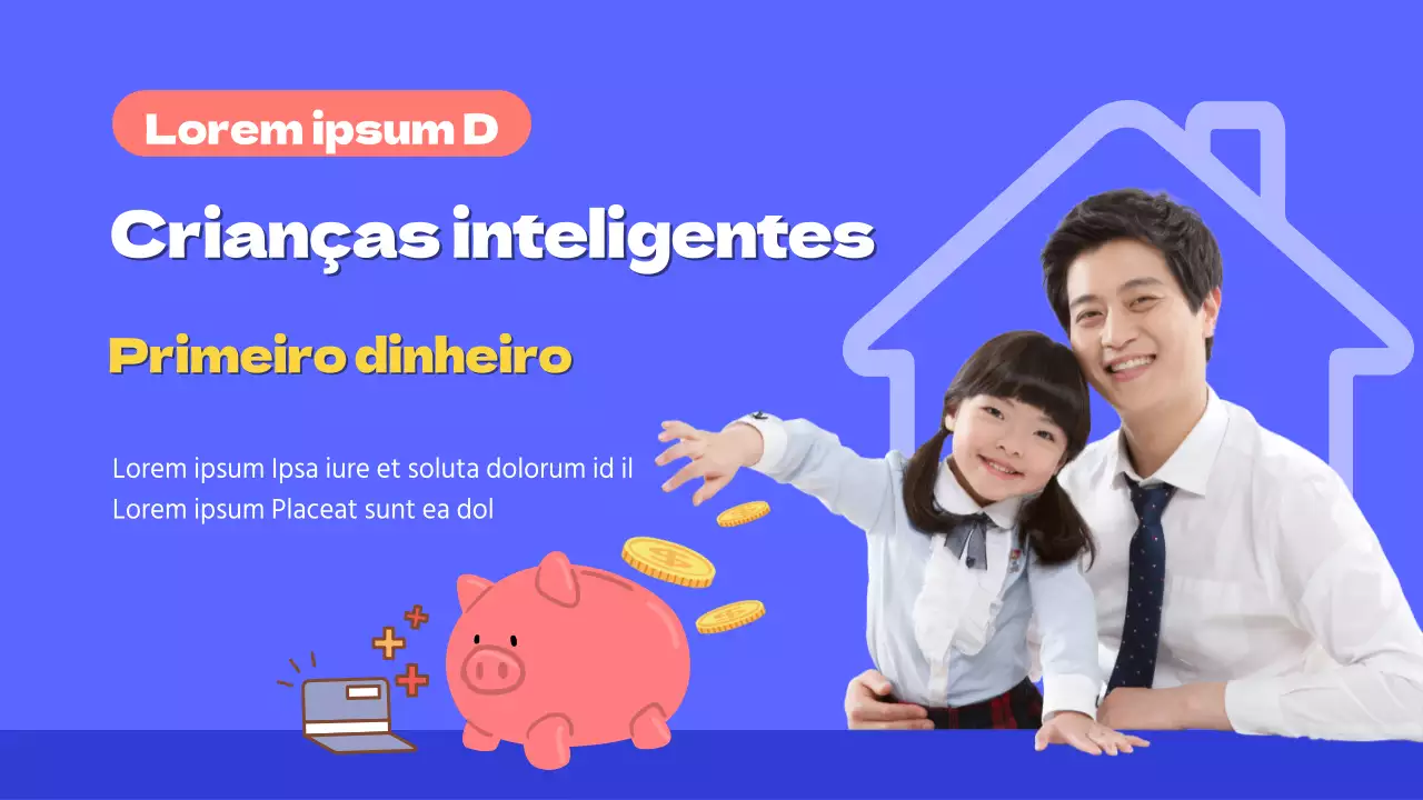 crianças inteligentes primeiro dinheiro dinheiro de bolsoeducaçãoeducação financeira hábitos de poupança poupar dinheiro