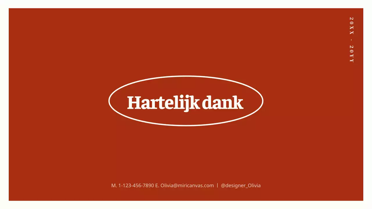 Portfolio met roodgekleurde ronde punt