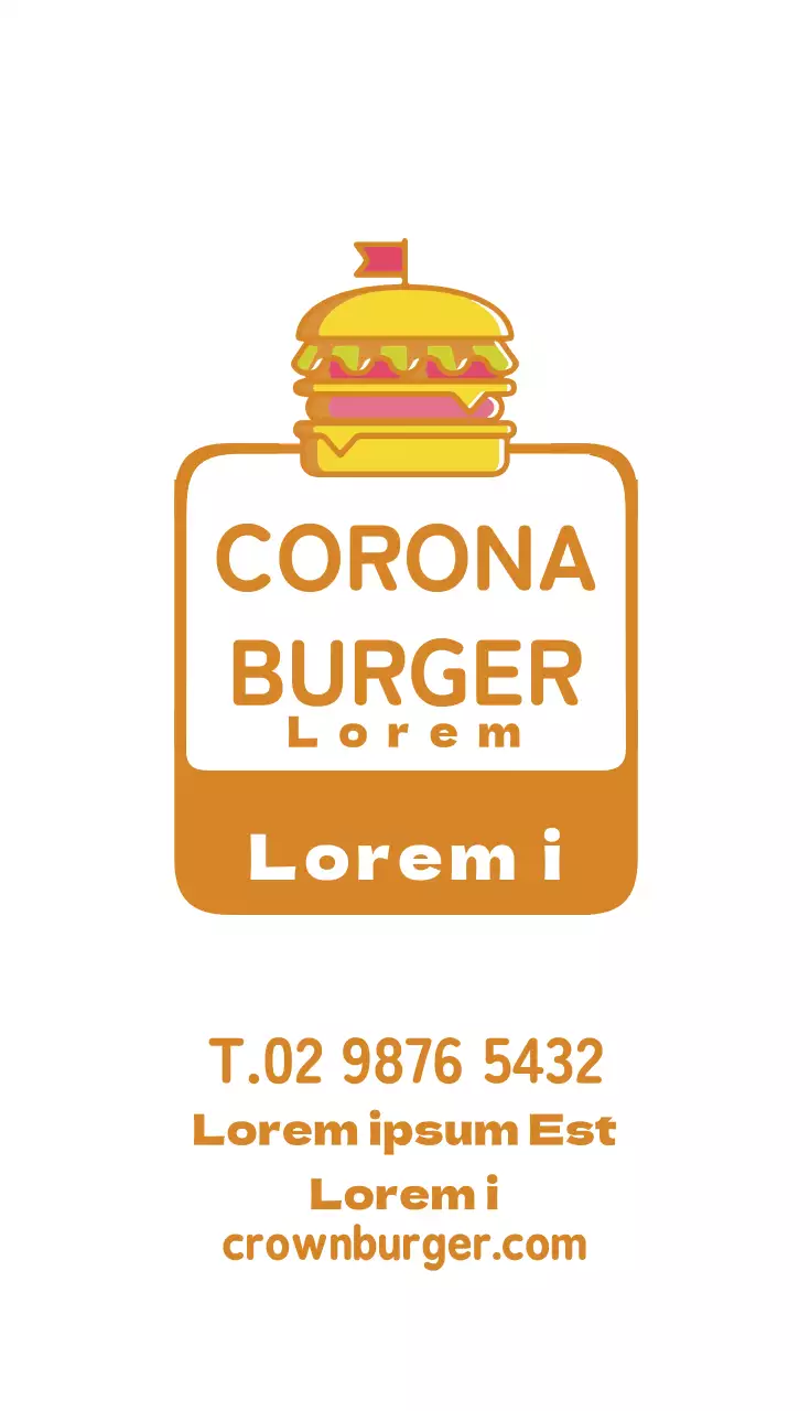 Corona Burger