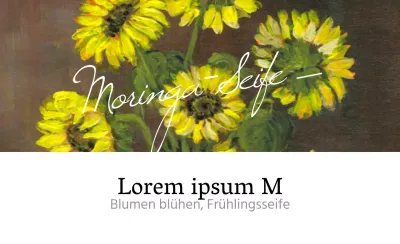 Wenn die Blumen blühen und der Frühling