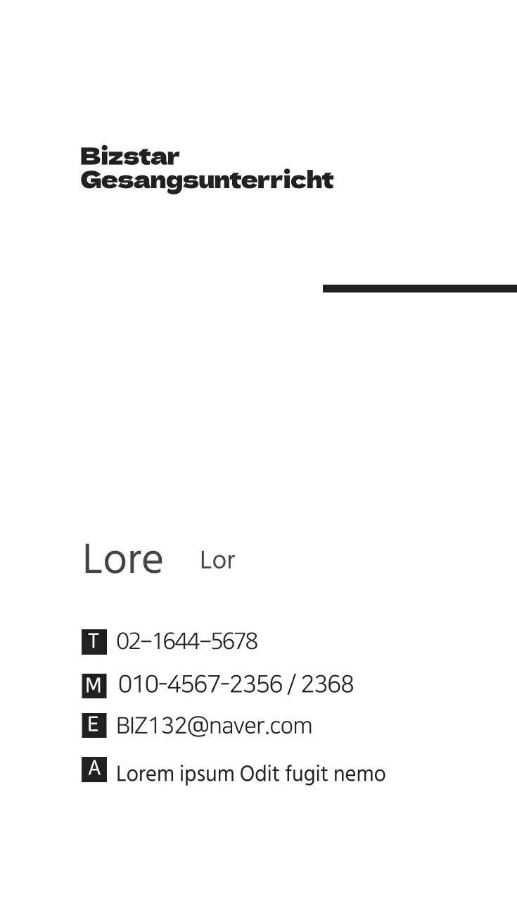 Bizstar Gesangsunterricht