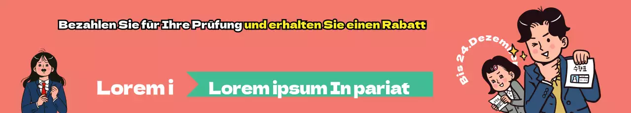 Ermäßigte Prüfungstickets