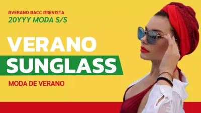 Amarillo Verde Naranja Verano Moda Gafas de Sol Opiniones YouTube Miniaturas