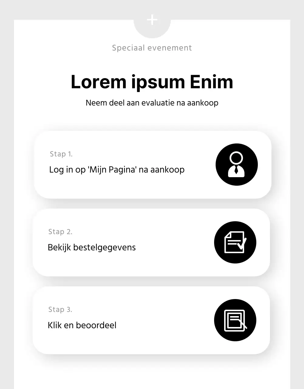 Zwart-wit, schone beoordelingenDetailpagina evenement