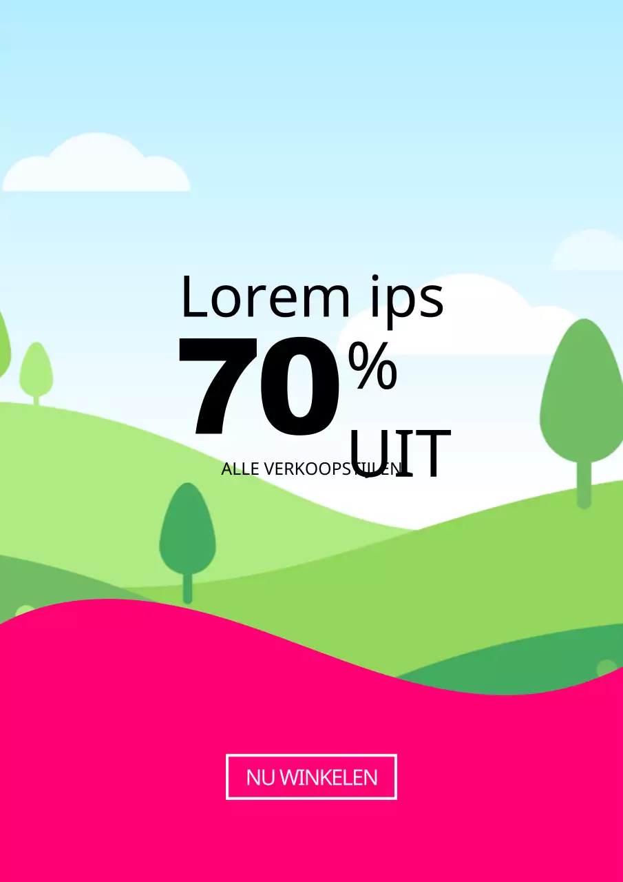 Verschillende lay-outs met gekleurde foto's met hoge verzadiging