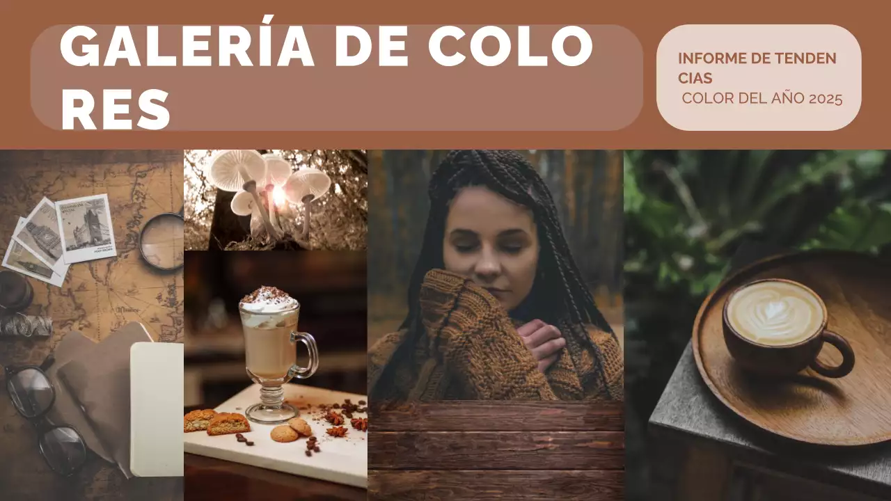 informe sobre las tendencias modernas en marrón