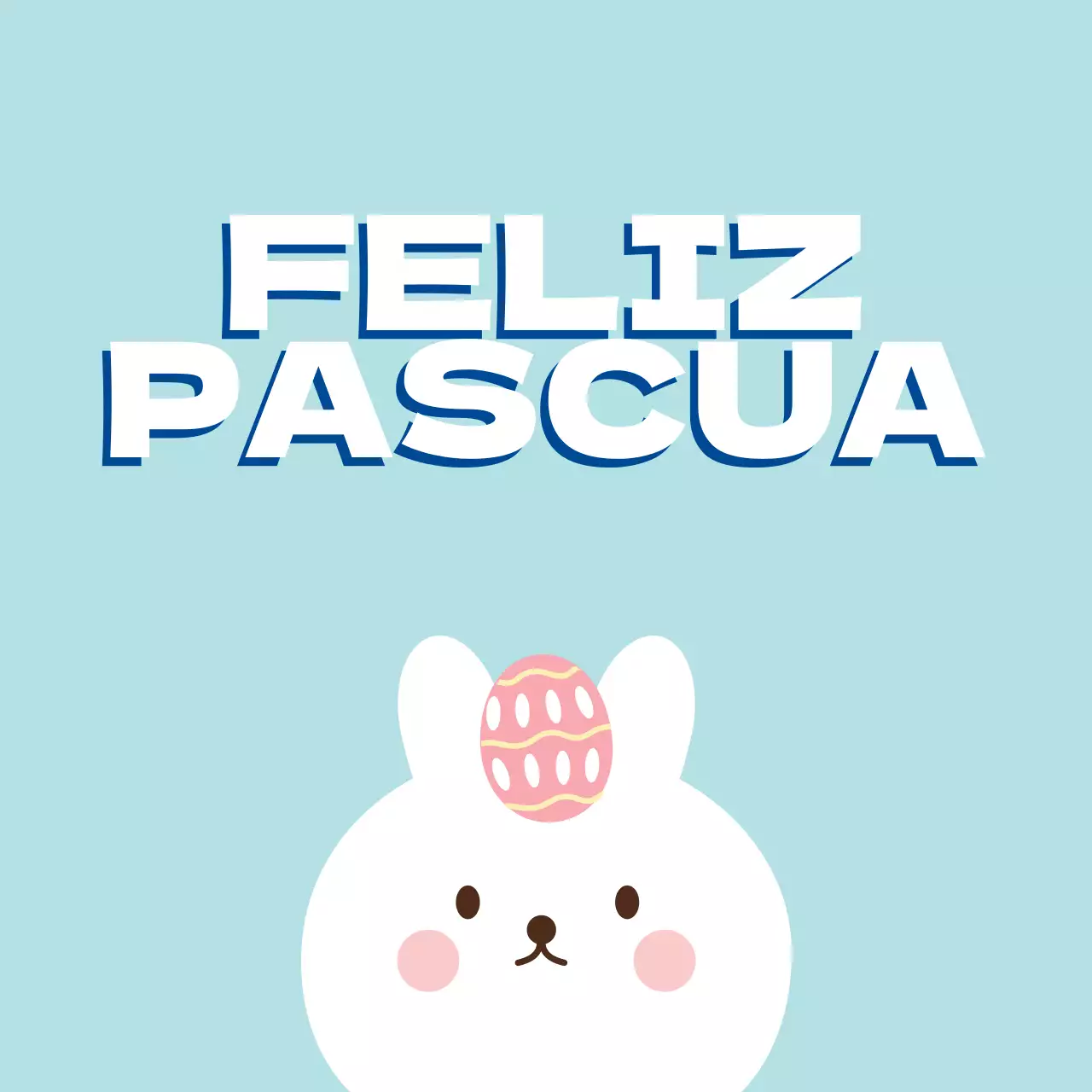 Azul ilustración linda iglesia etiquetas de Pascua