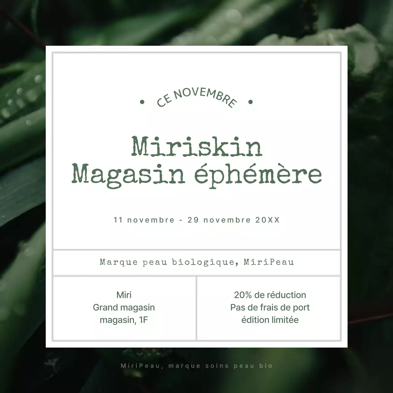 Critique de Green's Organic Cosmetics
