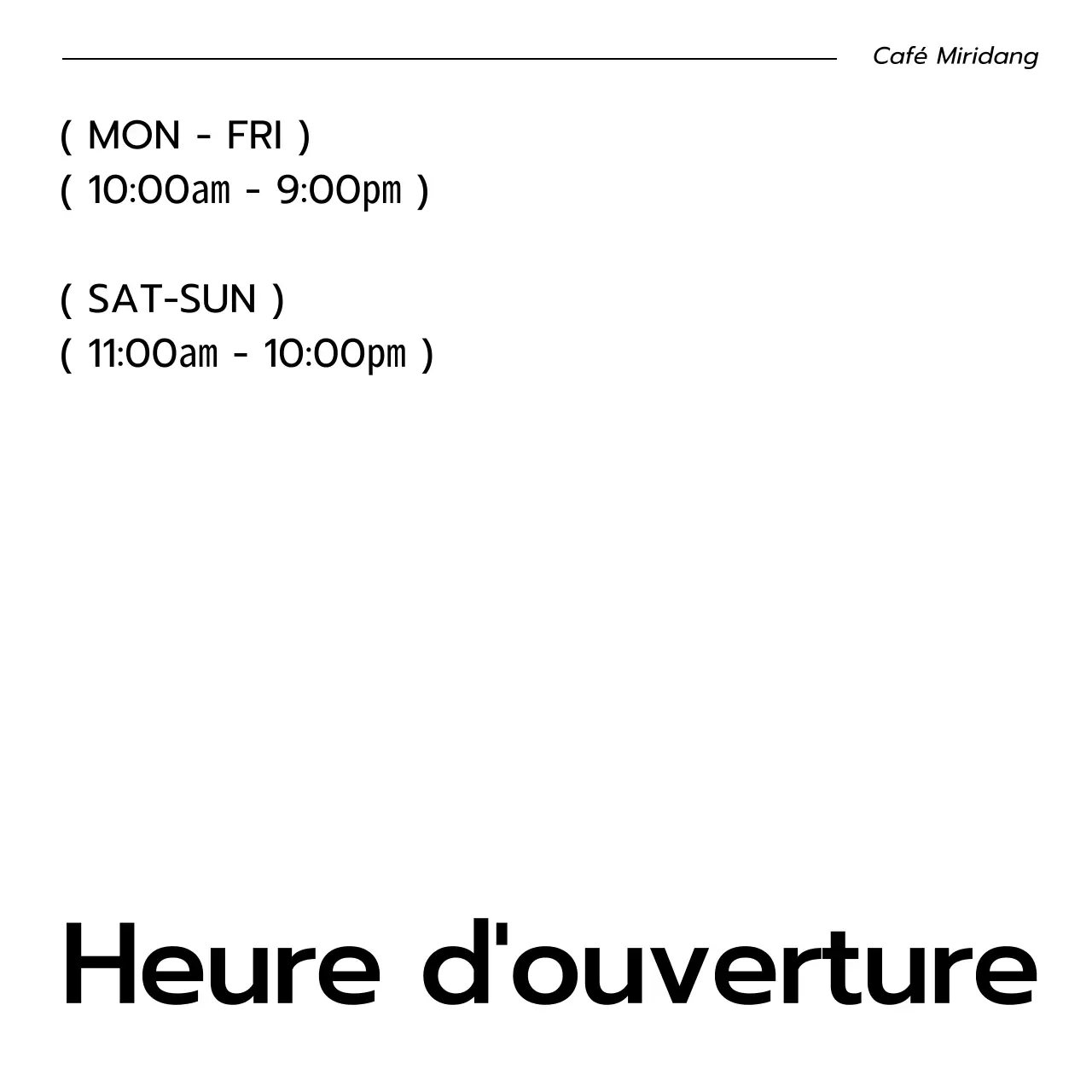 Pack d'offres groupées pour un café minimaliste en noir et blanc