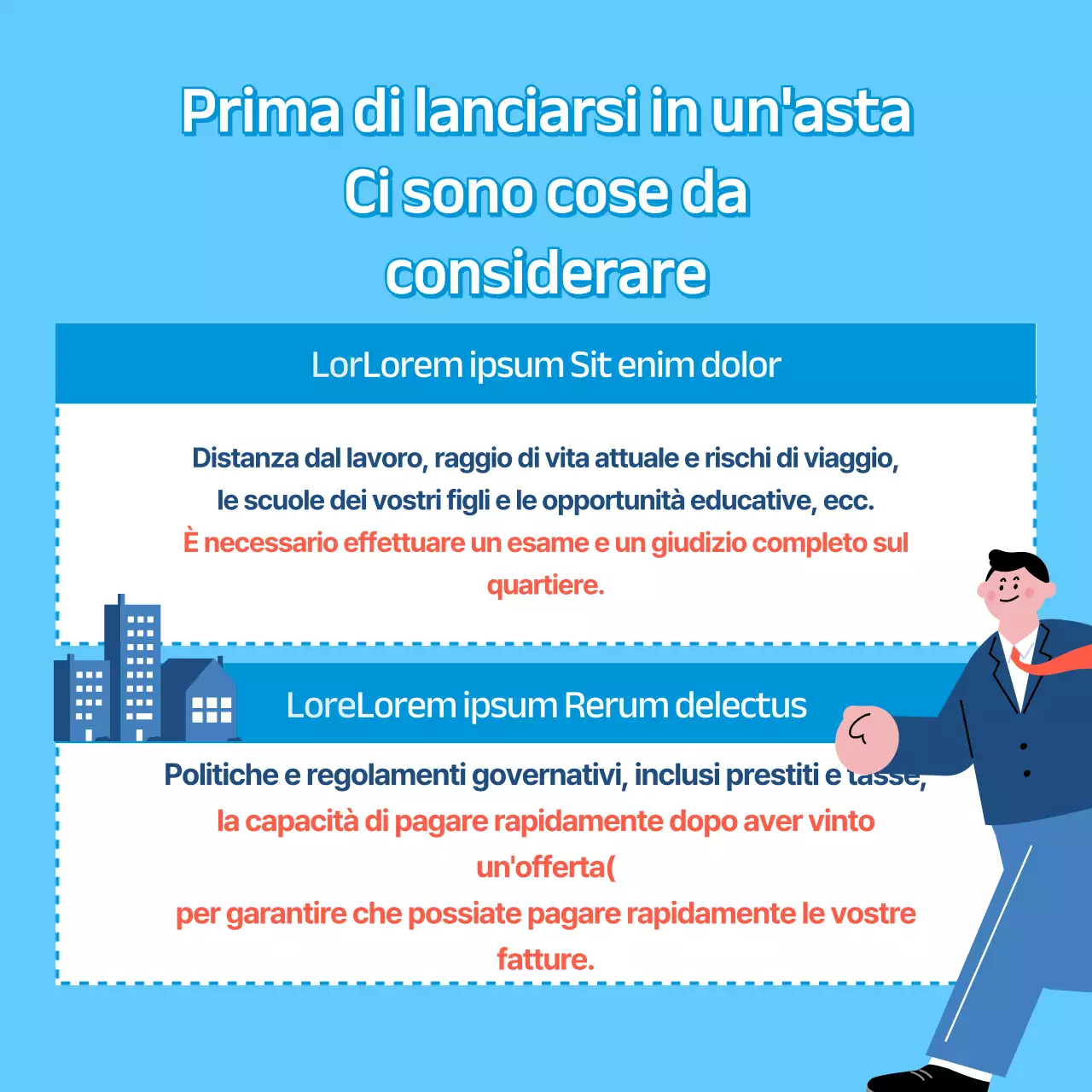 Consigli per fare un'offerta per un appartamento blu chiaro