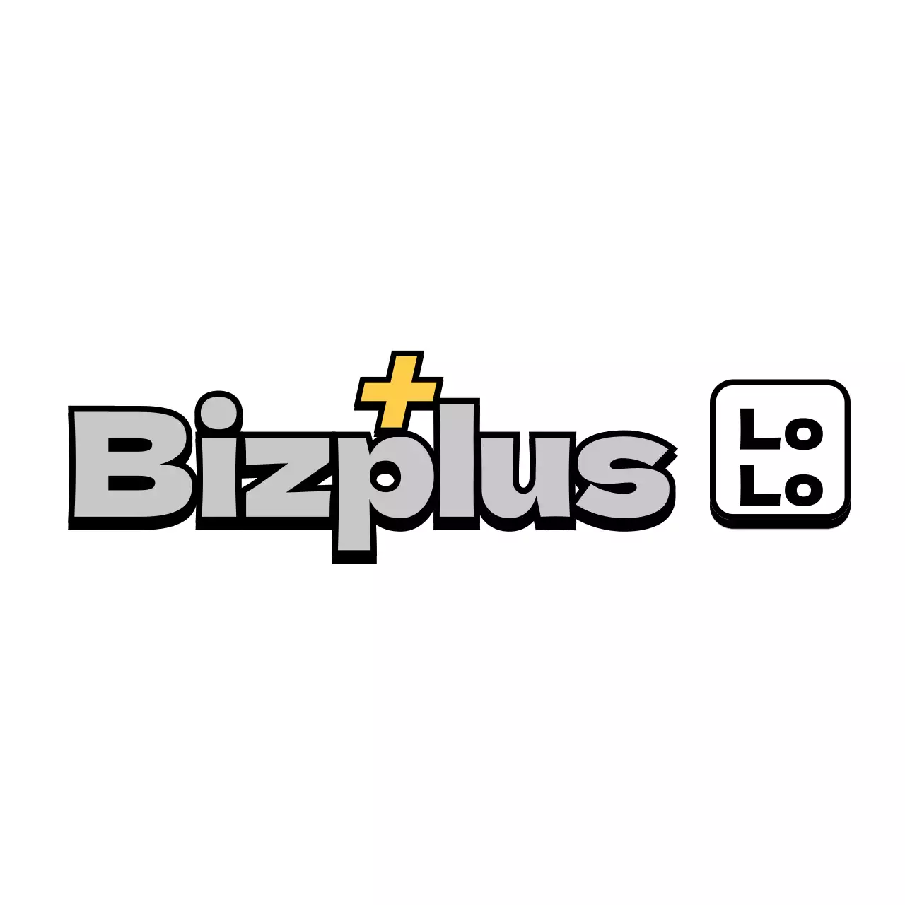 Logótipo de escola de matemática de estilo simples e limpo em cinzento e amarelo