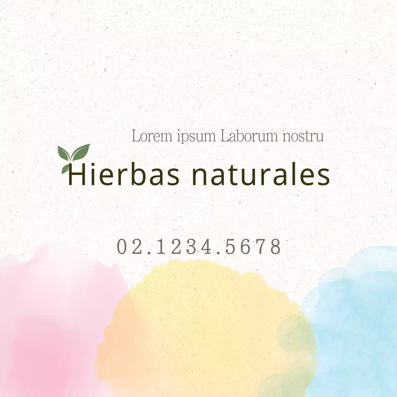 Hierbas naturales