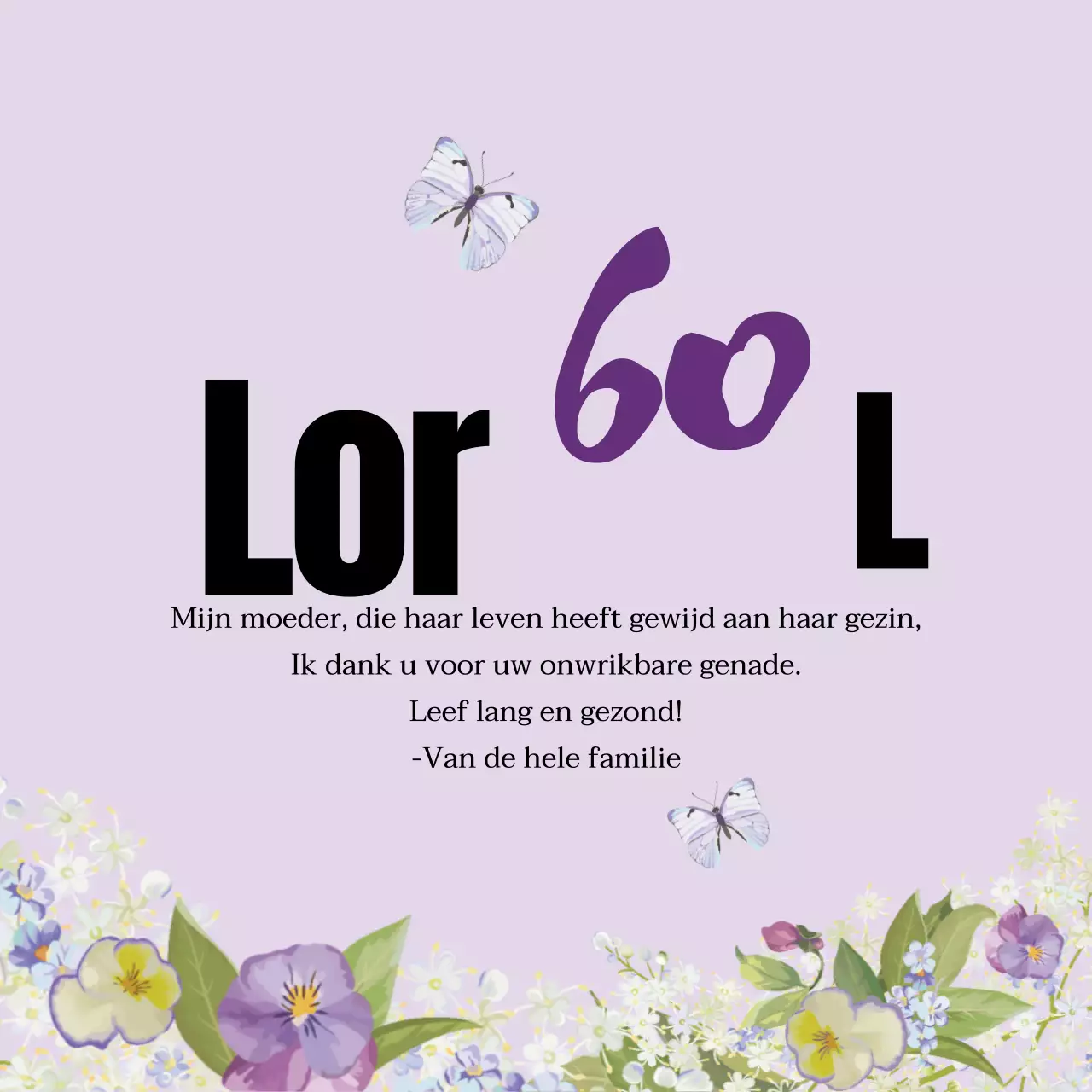 Paarse geïllustreerde letters benadrukken een oosters welkomstfeest