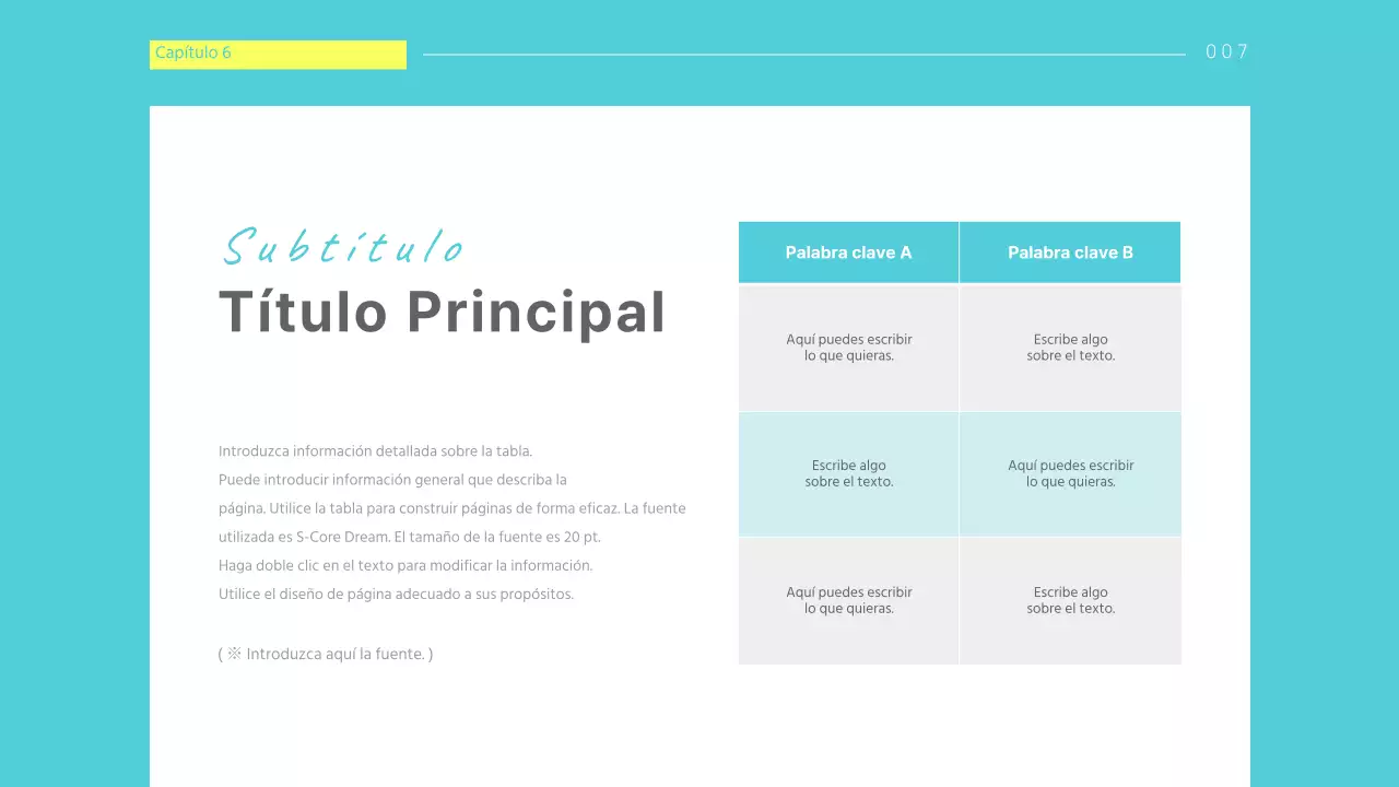 Presentaciones nítidas