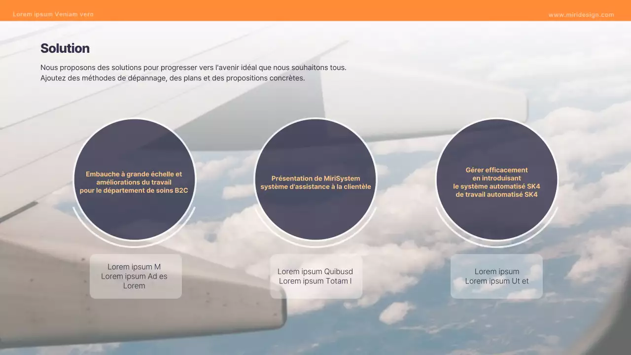 Modèle d'entreprise pour l'aviation sur le thème de la vieille ville