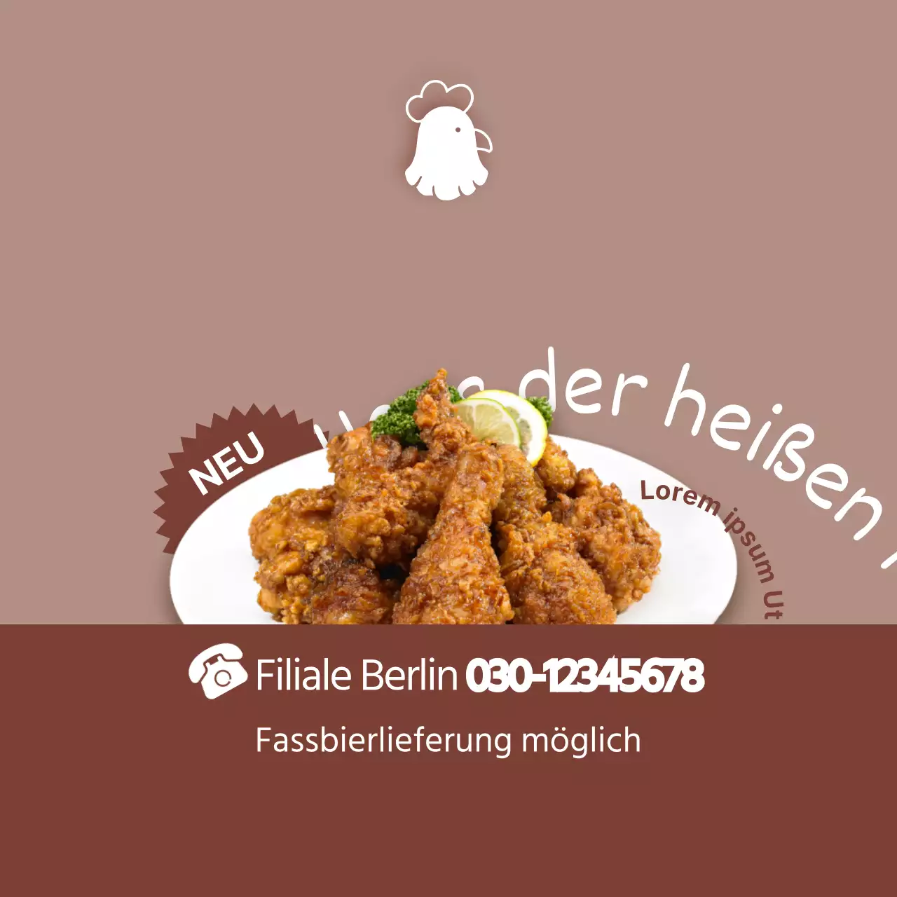 Haus der heißen Hühner