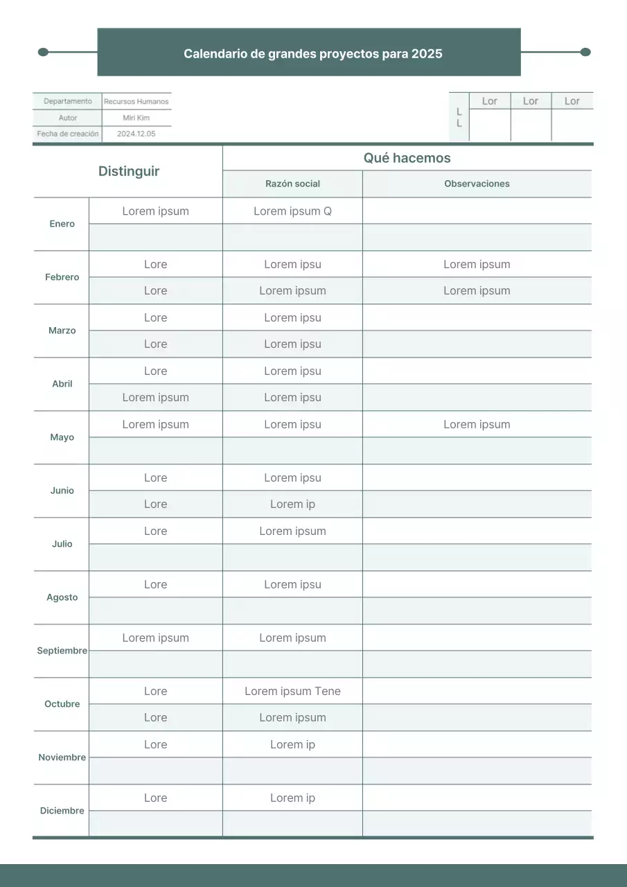 Una agenda limpia y ecológica