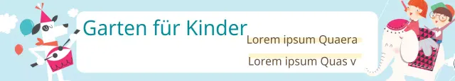 Garten für Kinder