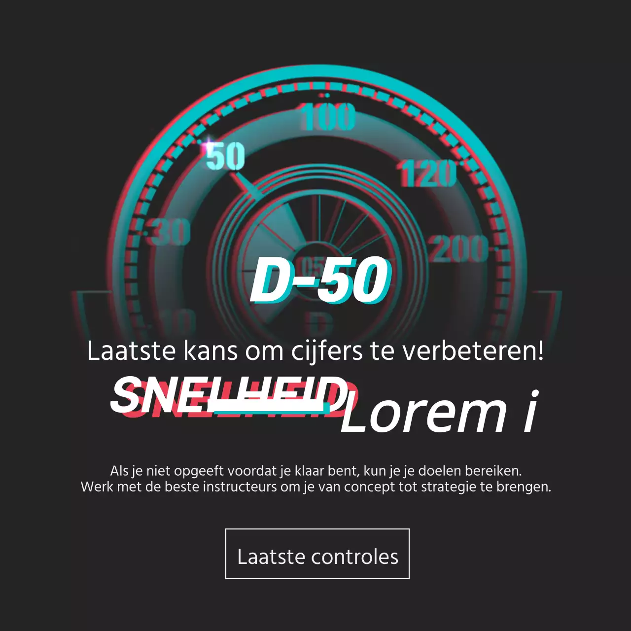 Laatste kans om je cijfer te verbeteren!