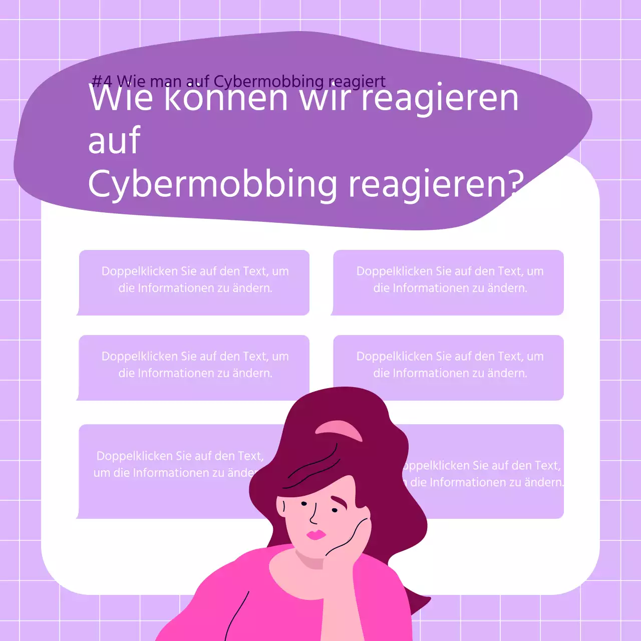 Cybermobbing CardNews