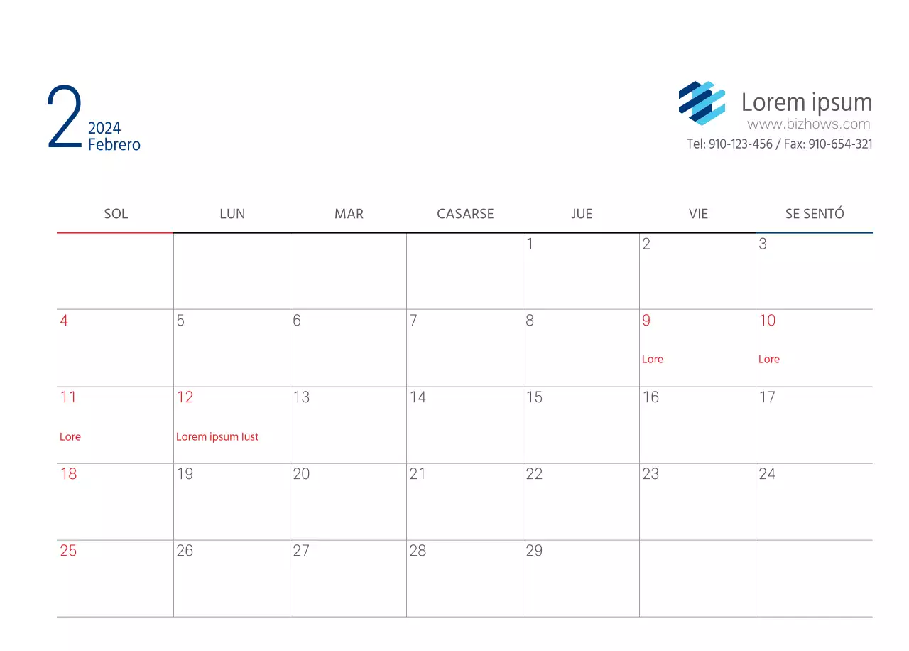 Marina Blanca Hospital Simple