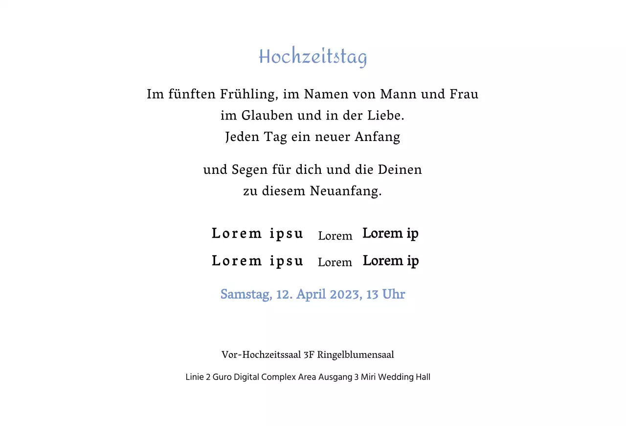 Hochzeitseinladungen in Weiß und einfachen Rahmen