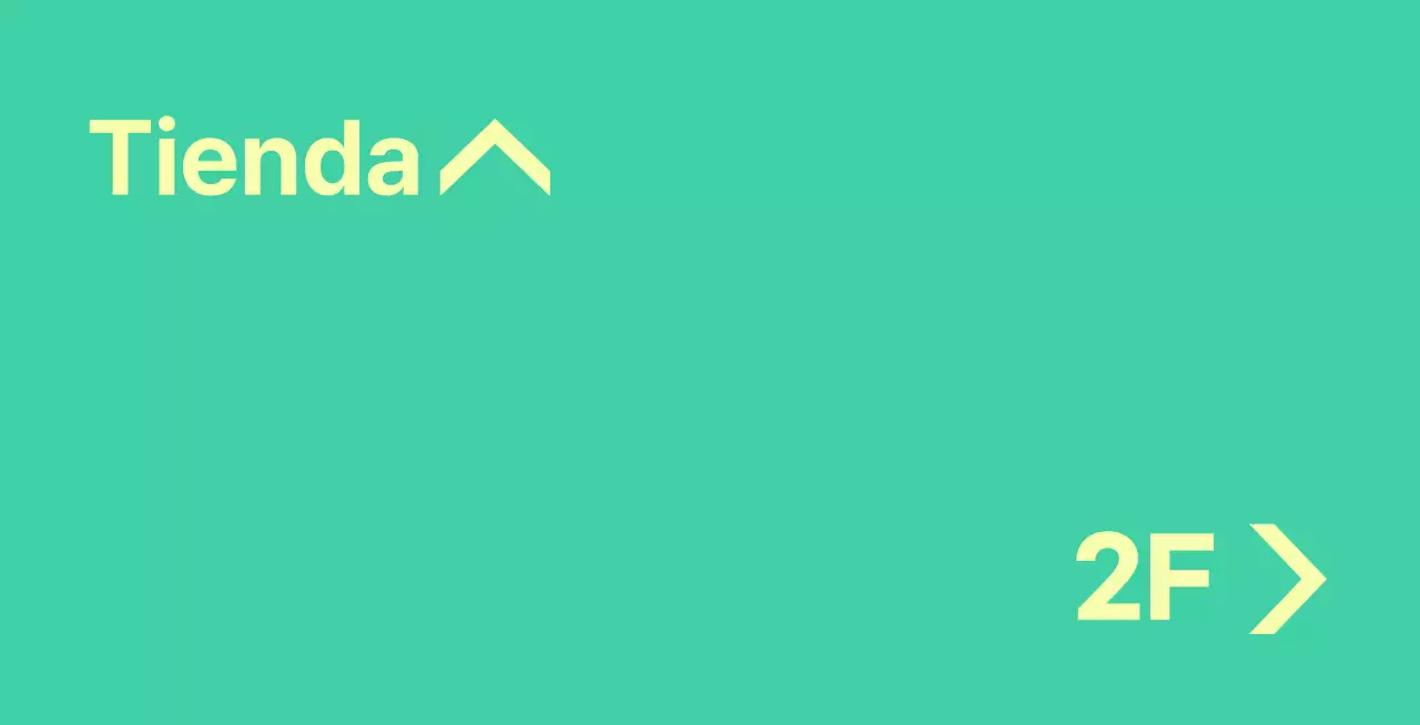 Balsa menta y amarilla con instrucciones de ubicación