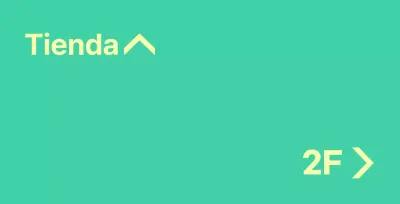 Balsa menta y amarilla con instrucciones de ubicación