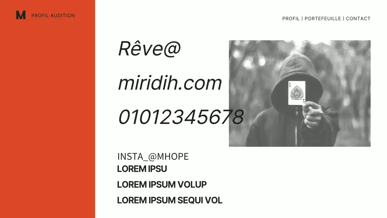 Portefeuille de divertissements