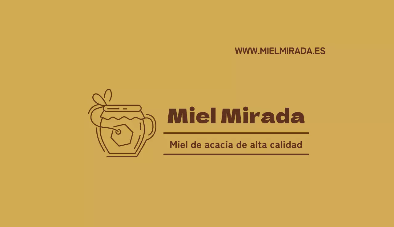 Marrón Amarillo Ilustración Apicultura Pulcra Miel