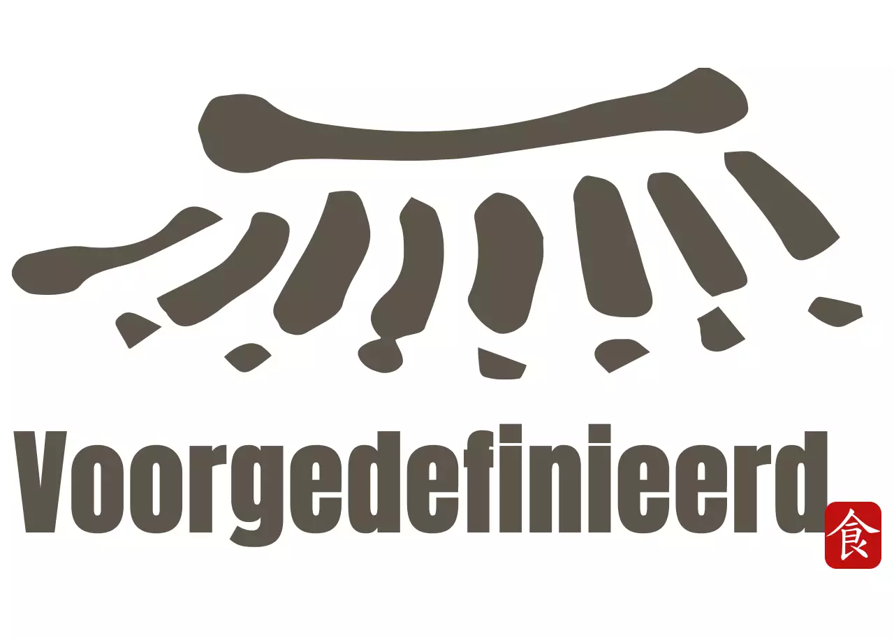 Bruine fijne eetkamerhoed